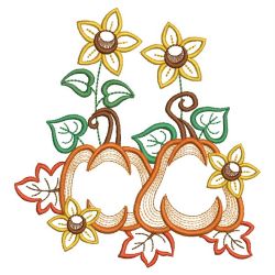 Autumn Pumpkins 07(Md) machine embroidery designs