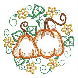 Autumn Pumpkins 08(Sm) machine embroidery designs