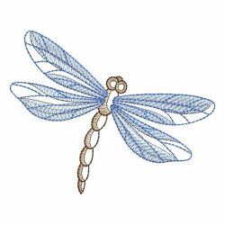 Dragonfly 03 machine embroidery designs