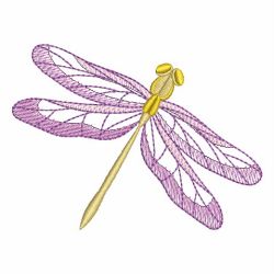 Dragonfly 06 machine embroidery designs