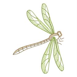 Dragonfly 07 machine embroidery designs