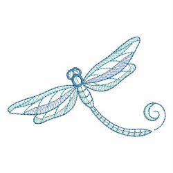 Dragonfly 09 machine embroidery designs