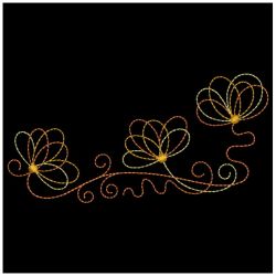 Amazing Line Flowers 02(Md) machine embroidery designs