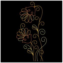 Amazing Line Flowers 06(Md) machine embroidery designs