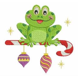 Cute Frogs 08 machine embroidery designs