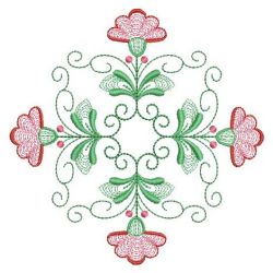 Rippled Flower Quilts 01(Md) machine embroidery designs