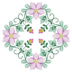 Rippled Flower Quilts 02(Sm) machine embroidery designs