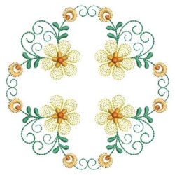 Rippled Flower Quilts 04(Lg) machine embroidery designs