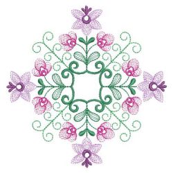 Rippled Flower Quilts 06(Lg) machine embroidery designs