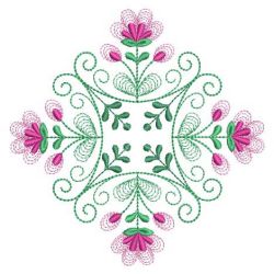 Rippled Flower Quilts 08(Md) machine embroidery designs
