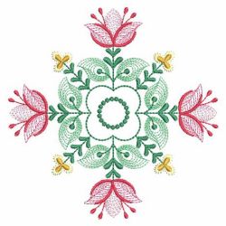 Rippled Flower Quilts 09(Lg) machine embroidery designs