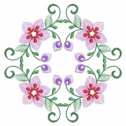 Rippled Flower Quilts 10(Lg) machine embroidery designs