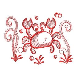 Redwork Under the Sea 11(Md) machine embroidery designs