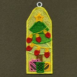 FSL Christmas Bookmarks 09 machine embroidery designs