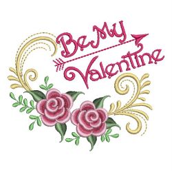 Valentine Roses 01 machine embroidery designs