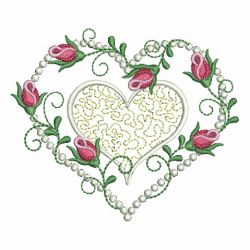 Valentine Roses 10 machine embroidery designs