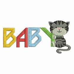 Cute Kitten 02 machine embroidery designs