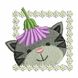 Cute Kitten 08 machine embroidery designs