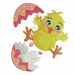 Easter Chicks 02 machine embroidery designs