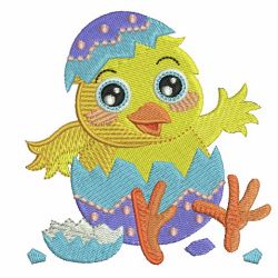 Easter Chicks 03 machine embroidery designs