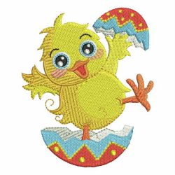 Easter Chicks 07 machine embroidery designs