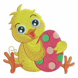 Easter Chicks 08 machine embroidery designs