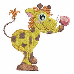 Cute Giraffe 02 machine embroidery designs