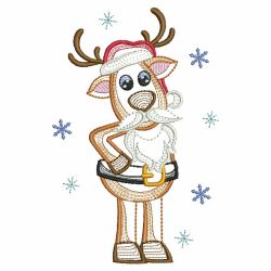 Vintage Christmas Reindeer 11(Lg)