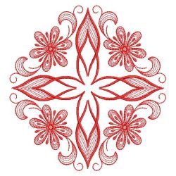 Redwork Flowers 05(Lg) machine embroidery designs