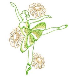 Ballet Girls 08(Sm) machine embroidery designs