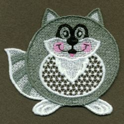FSL Animal Mug Rug 06 machine embroidery designs