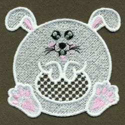 FSL Animal Mug Rug 08 machine embroidery designs