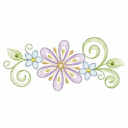 Amazing Purple Flowers 06(Lg) machine embroidery designs
