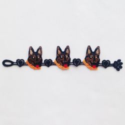 FSL Dog Bracelets 02 machine embroidery designs