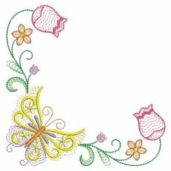 Rippled Tulip 10(Md) machine embroidery designs