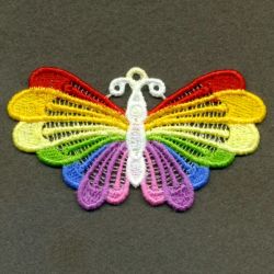 FSL Rainbow Butterfly 1 machine embroidery designs