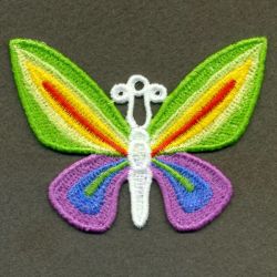FSL Rainbow Butterfly 1 04 machine embroidery designs