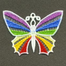 FSL Rainbow Butterfly 1 10 machine embroidery designs