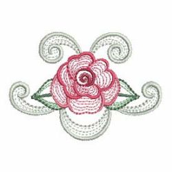 Rippled Roses(Sm) machine embroidery designs