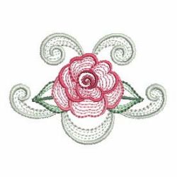 Rippled Roses(Lg) machine embroidery designs