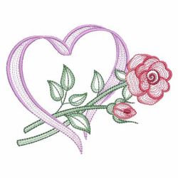 Rippled Roses 06(Sm) machine embroidery designs