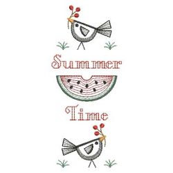 Rippled Country Watermelon 12(Md) machine embroidery designs