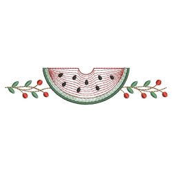 Rippled Country Watermelon 14(Md) machine embroidery designs