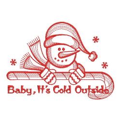 Redwork Cold Outside 09(Md)