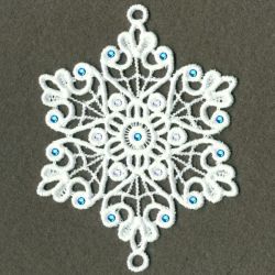 FSL Curtain Snowflakes 07 machine embroidery designs