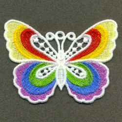 FSL Rainbow Butterfly 2 08 machine embroidery designs
