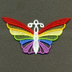 FSL Rainbow Butterfly 2 09 machine embroidery designs