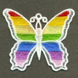 FSL Rainbow Butterfly 2 10 machine embroidery designs