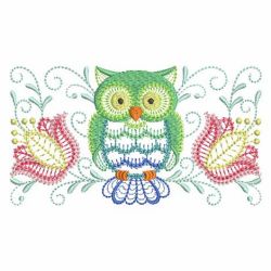 Fancy Owls 01(Lg) machine embroidery designs