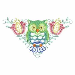 Fancy Owls 02(Lg) machine embroidery designs